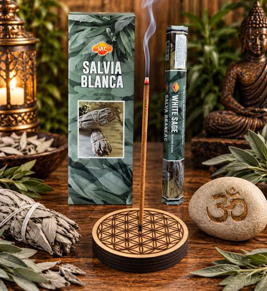 Incienso Salvia blanca White Sage sac